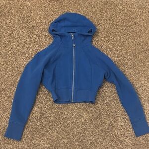 lululemon athletica Blue Scuba Hoodie